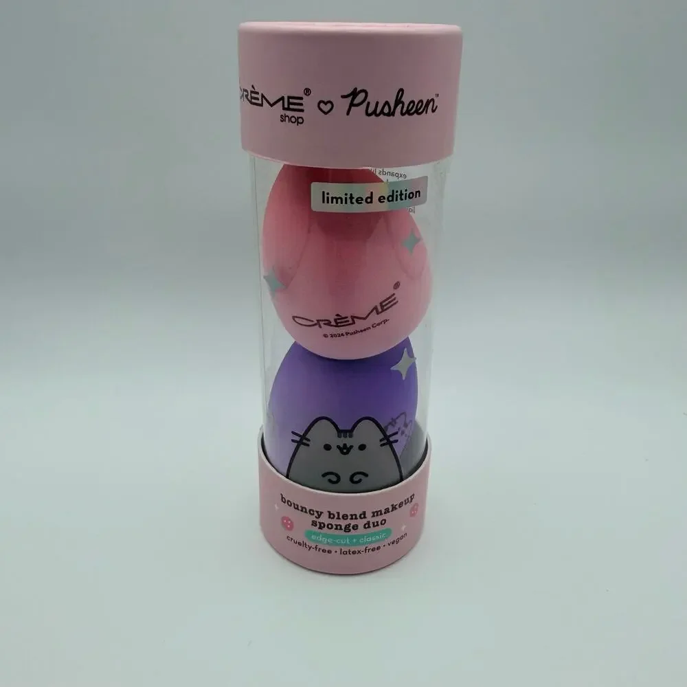 The Crème Shop x Pusheen Bouncy Blend Makeup Sponge Duo Limited Edition